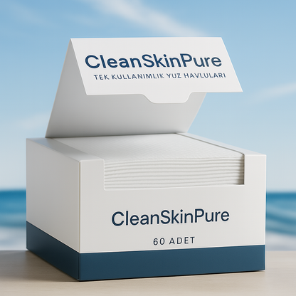 CleanSkinPure Tek Kullanımlık Yüz Havlusu