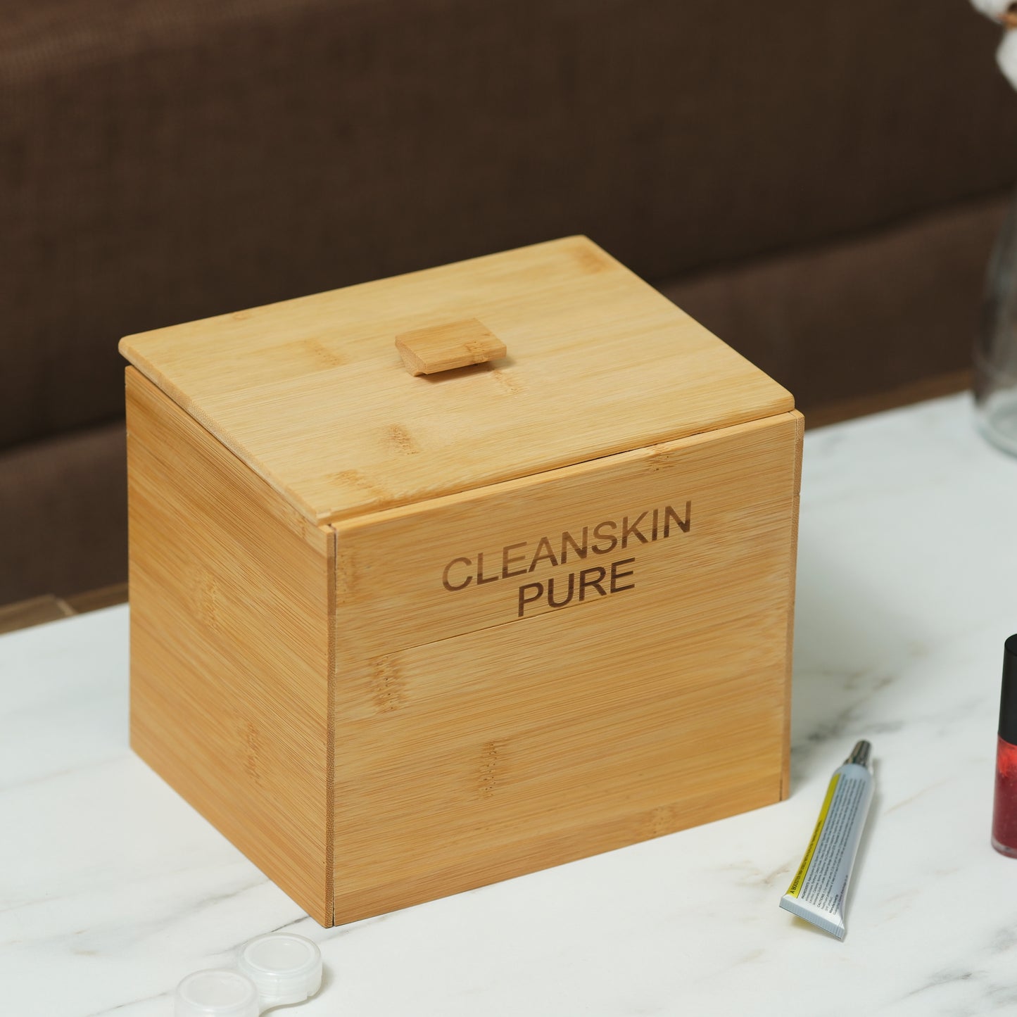 CleanSkinPure Lüks Bambu Kutu (Havlu İçermez)